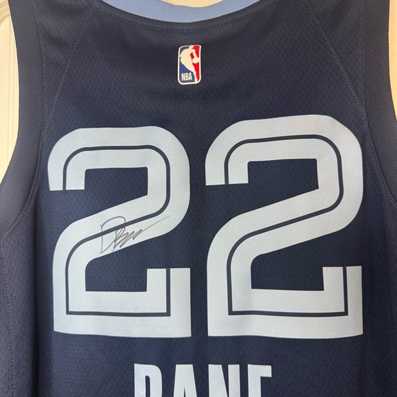 NBA Nike Autographed Memphis Grizzlies Desmond Bane #22 NBA Icon Edition Jersey - Picture 8 of 11
